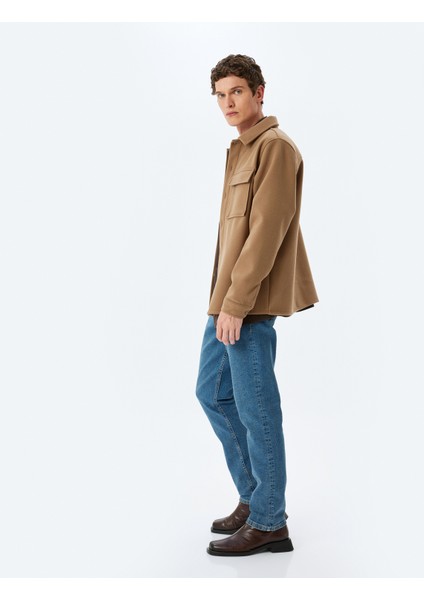 Slim Fit Kot Pantolon - Brad Jean