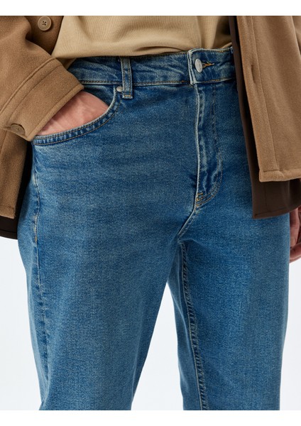 Slim Fit Kot Pantolon - Brad Jean