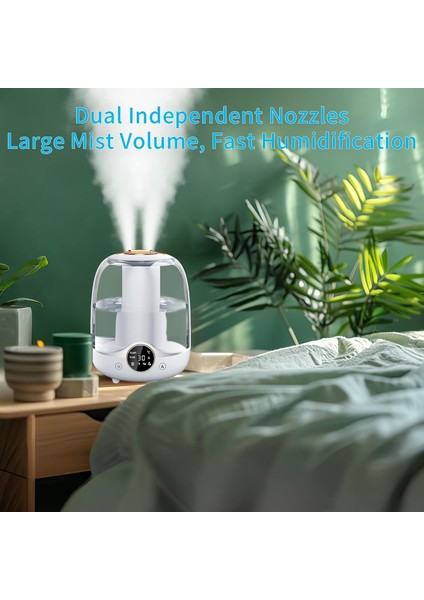 3 Litre Hacimli Humidifier Buhar Makinesi Nemlendirici Aroma Terapi Difüzörü 3000 ml Kapasiteli 21X16 cm Ev Ofis Spa Oda Nemlendirici K07 modelleri