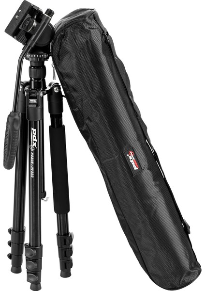 Dslr Fotoğraf Makineler Için Pro Plus Profesyonel Video Tripod (Monopod Özellikli)