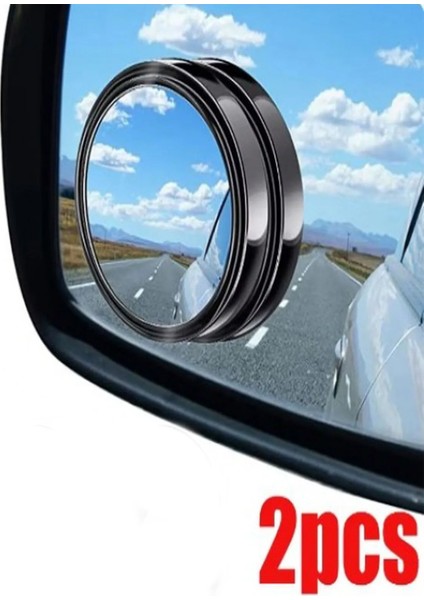 Ayarlanabilir Kör Nokta Aynası Siyah 2 Adet