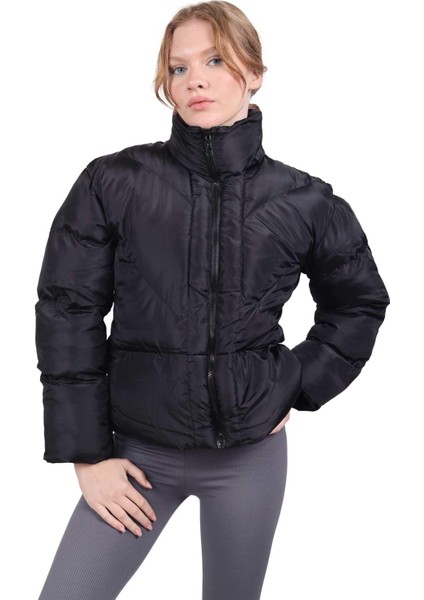 3005 Şişme Mont Siyah modelleri