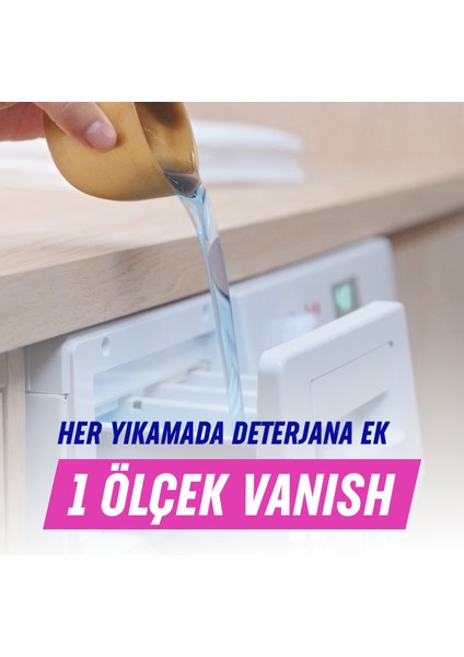 Oxi Action Multipower Kristal Beyaz Beyazlar İçin Sıvı Deterjan Güçlendirici Leke Çıkarıcı 1000 ml