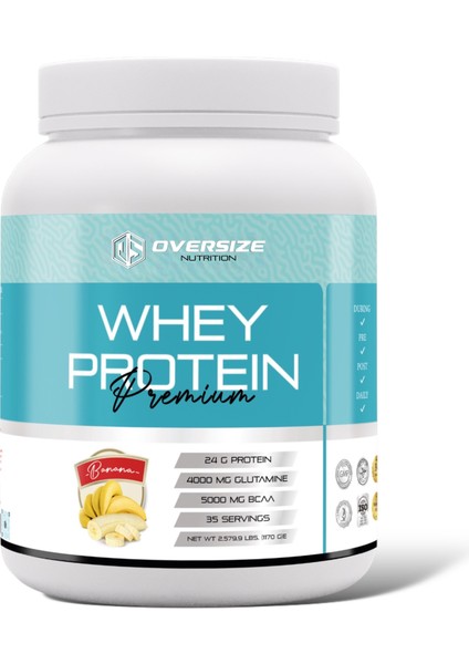 Whey Protein Premium Çilek 1170G 35 Servis