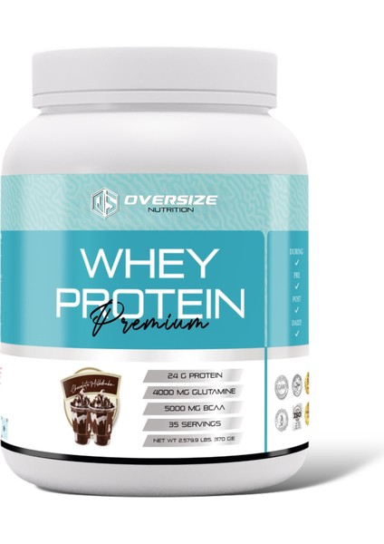 Whey Protein Premium Çikolatalı Milkshake 1170 gr 35 Servis
