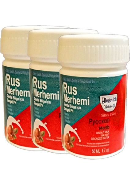 Tüylere Krem Valnut Milk & Walnut 3 Tane Russ Merhemi 50 ml Kadın Özel Yerler