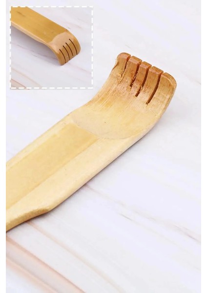 Ahşap Sırt Kaşıma Aparatı Masaj Aleti Sırt Kaşıyıcı 46 Cm. Sırt Kaşıma Çubuğu
