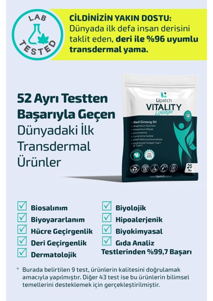 Vıtalıty Life Style Zindelik ve Denge Bandı 25 Adet