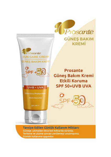 Çocuk Güneş Kremi Spf+50 - 50 ml