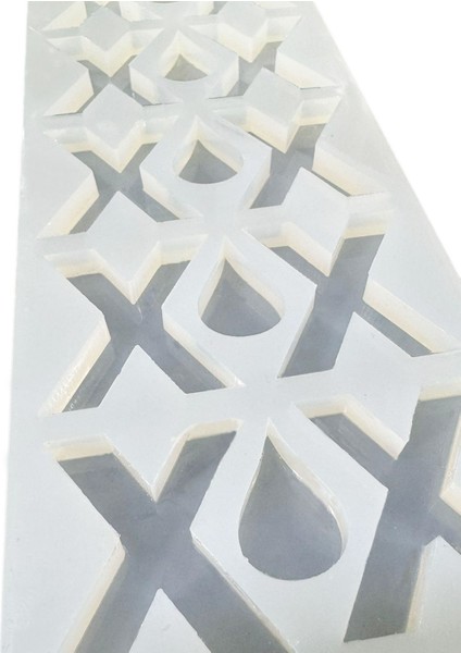 Epoksi Çoklu Silikon Kalıp x Harfi Anahtarlık Reçine Seri Döküm Kalıbı 4 cm 10'lu fiyatları