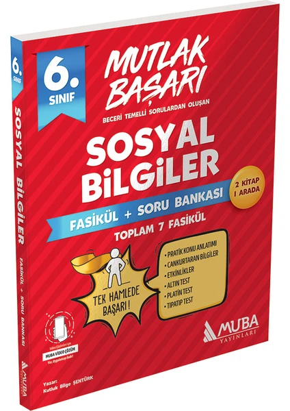 Muba Yayınları 6. Sınıf Sosyal Bilgiler Fasikül - Soru Bankası