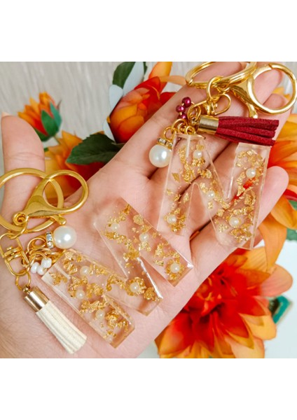 Epoksi Çoklu Silikon Kalıp Q Harfi Anahtarlık Reçine Seri Döküm Kalıbı 4 cm 10'lu fırsatları