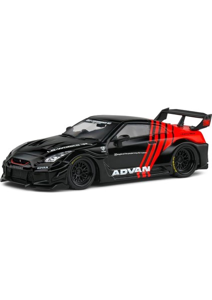 Nissan GT-R(R35) W/libertywalk Siyah 1/43 Model Araba