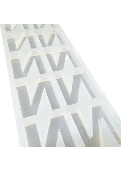 Epoksi Çoklu Silikon Kalıp N Harfi Anahtarlık Reçine Seri Döküm Kalıbı 4 cm 10'lu indirimleri