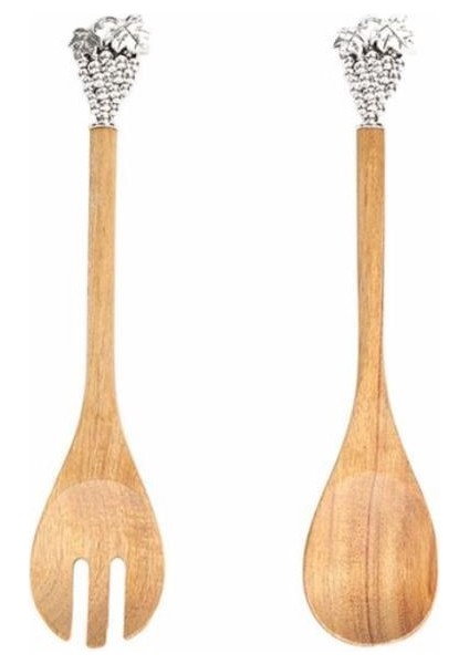 Shiraz Gümüş Üzüm Salata Servisi 30CM