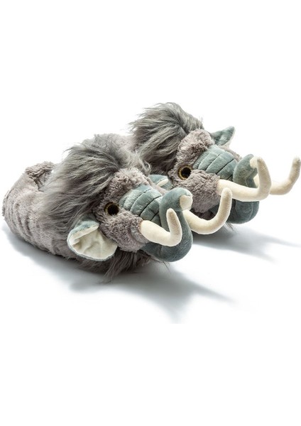 Mamut Unisex Hayvanlı Panduf Gri 39/43 AA0602