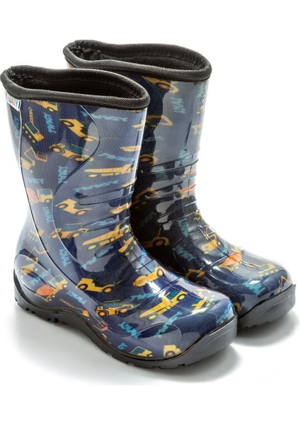 Vinç Kamyon Çocuk Yağmur Çizmesi 24/29
