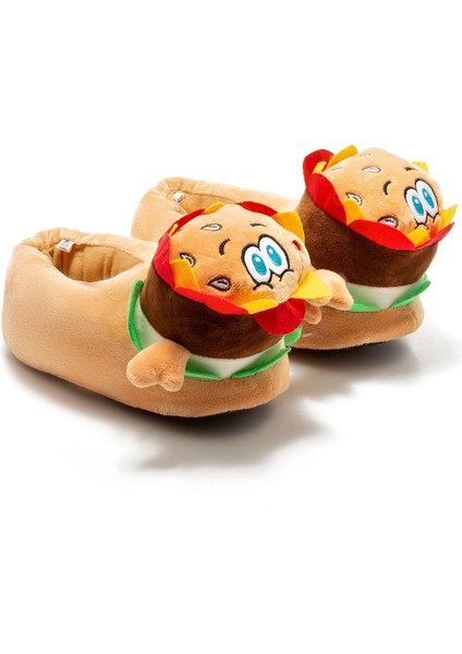 Burger Kadın,Garson Boy Panduf Kahverengi 30/41 AA0631A