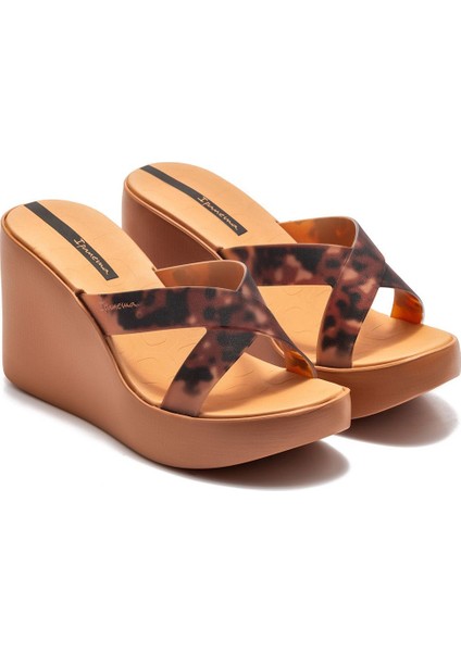 High Fashion Slide Kadın Terlik Kahverengi 35/40 DD0052 indirimleri
