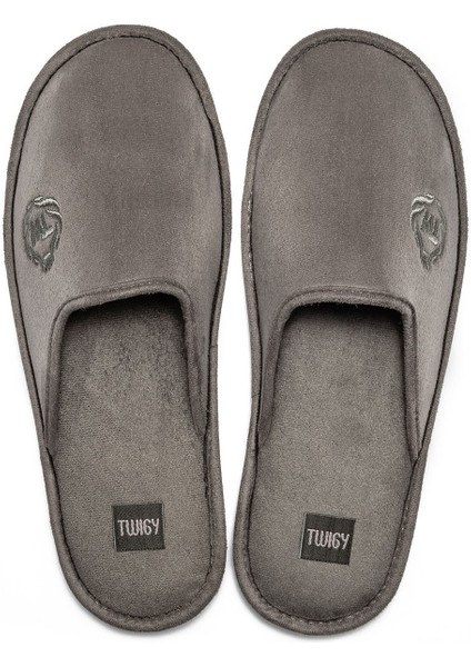 Mark Erkek Ev Terliği Füme 41/46 AA0487
