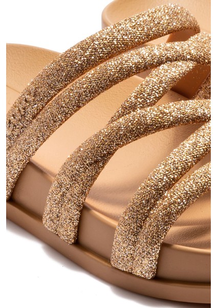 Shine Ad Kadın Terlik Altın 35/42 modelleri