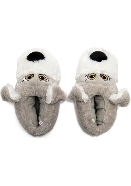 Lulu Kadın, Garson Boy Hayvanlı Panduf Gri 36/41 EE0539 fırsatları
