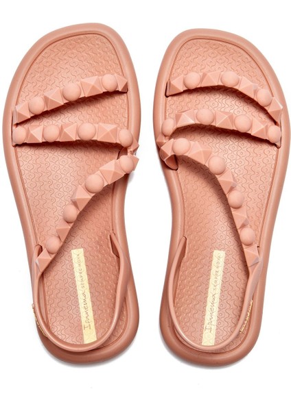 Meu Sol Flatform Kadın Sandalet Pudra 35/42 DD0016 indirimleri