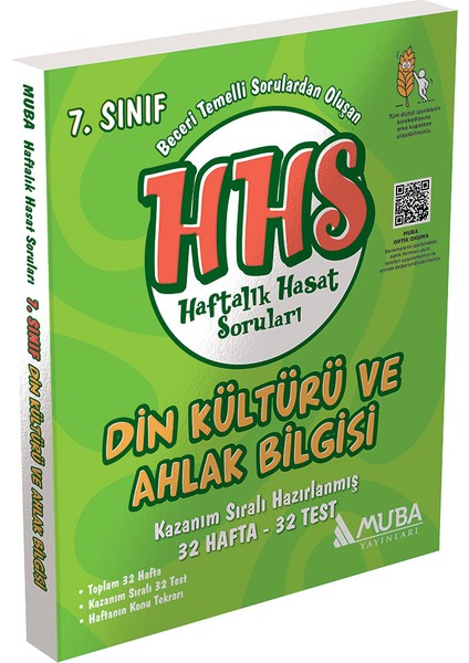 1428 7. Sınıf Din Kültürü ve Ahlak Bilgisi Haftalık Hasat Soruları