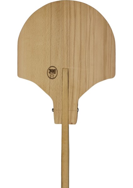 Ahşap Saplı Pizza Çevirme Küreği EN36 BOY36 Sap 80 cm