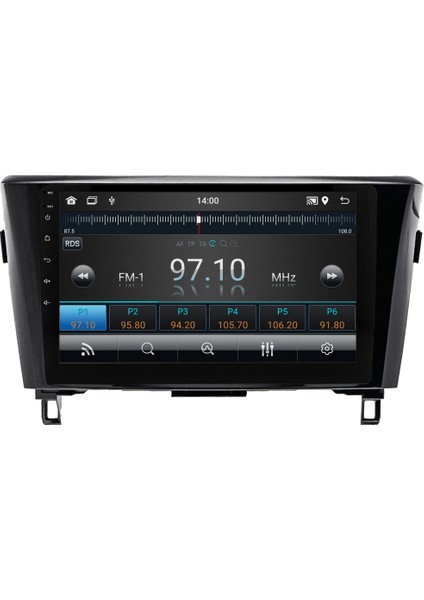 Nissan X-Trail (2014-2020) Android 14 Multimedya Carplay 10 Inch 4 GB Ram / 64 GB Hafıza CRV-4372XD