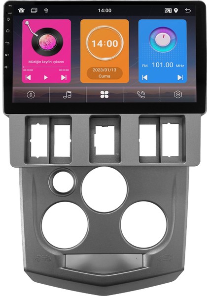 Dacia Logan (2004-2009) Android 14 Multimedya Carplay 9 Inch 8 GB Ram / 128 GB Hafıza CRV-4607XAA