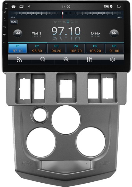 Dacia Logan (2004-2009) Android 14 Multimedya Carplay 9 Inch 8 GB Ram / 128 GB Hafıza CRV-4607XAA