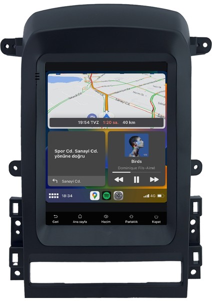 Chevrolet Captiva (2006-2011) Android 14 Multimedya Carplay 10 Inch 8 GB Ram / 128 GB Hafıza CRV-4804XAA