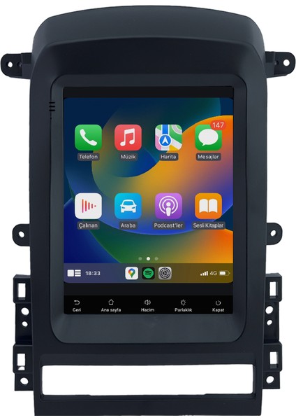 Chevrolet Captiva (2006-2011) Android 14 Multimedya Carplay 10 Inch 8 GB Ram / 128 GB Hafıza CRV-4804XAA