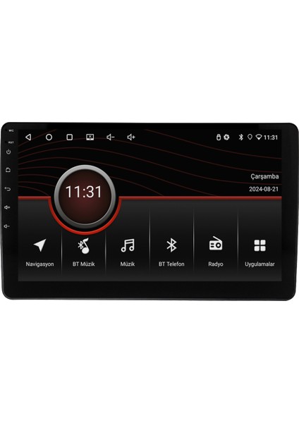Nissan Micra (2013-2017) Android 14 Multimedya Carplay 9 Inch 4 GB Ram / 64 GB Hafıza CRV-44670XR