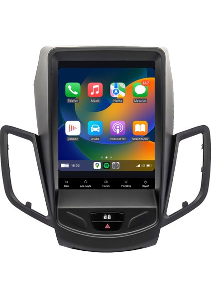 Ford Fiesta (2010-2017) Android 14 Multimedya Carplay 10 Inch 6 GB Ram / 128 GB Hafıza CRV-4126XAT
