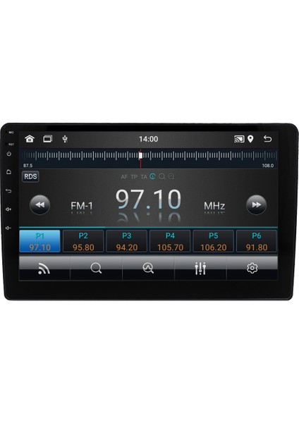 Ford Fiesta (2018-2023) Android 14 Multimedya Carplay 10 Inch 4 GB Ram / 64 GB Hafıza CRV-4781XR