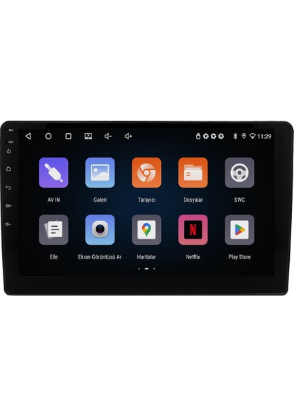 Ford Fiesta (2018-2023) Android 14 Multimedya Carplay 10 Inch 4 GB Ram / 64 GB Hafıza CRV-4781XR