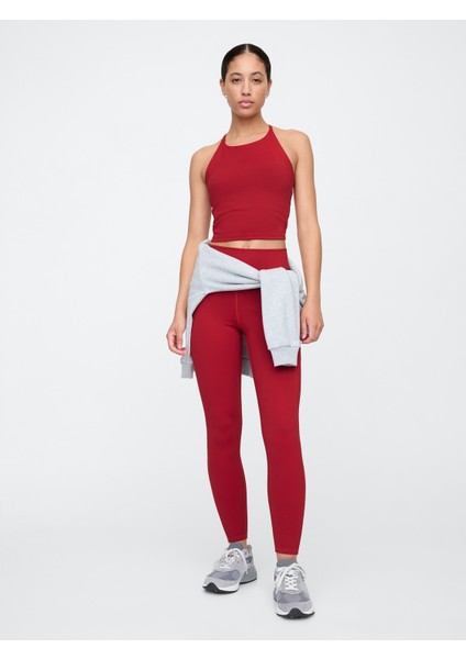 Kadın Kırmızı Gapfit Studio Longline Sporcu Sütyeni modelleri