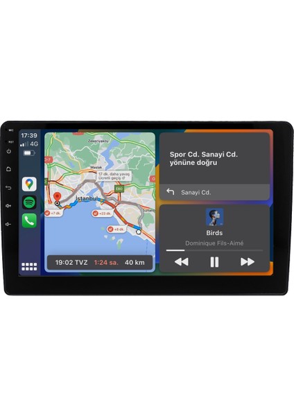 Ford Fiesta (2018-2023) Android 14 Multimedya Carplay 10 Inch 4 GB Ram / 64 GB Hafıza CRV-4781XD