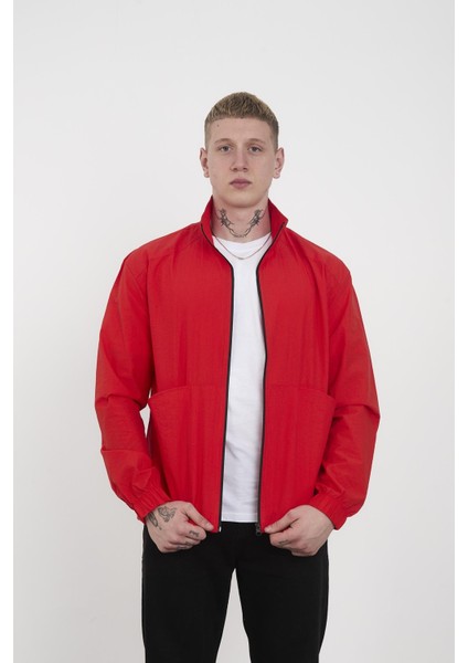 R-2446 Kol Ucu Lastik Cep Detaylı Paraşüt Rüzgarlık indirimleri