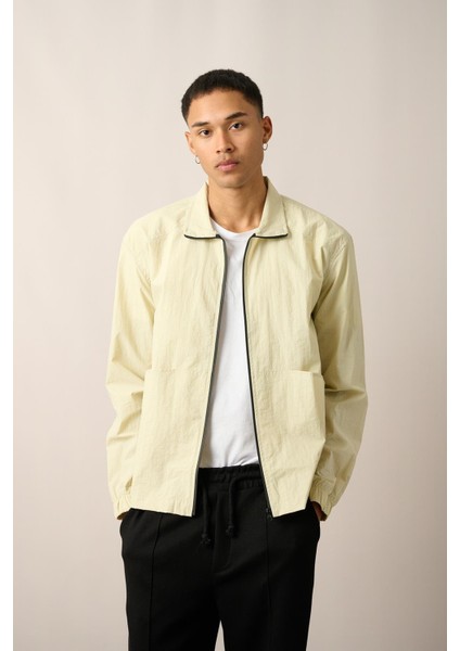 R-2446 Kol Ucu Lastik Cep Detaylı Paraşüt Rüzgarlık fırsatları