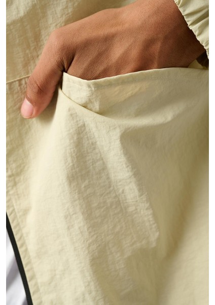 R-2446 Kol Ucu Lastik Cep Detaylı Paraşüt Rüzgarlık indirimleri