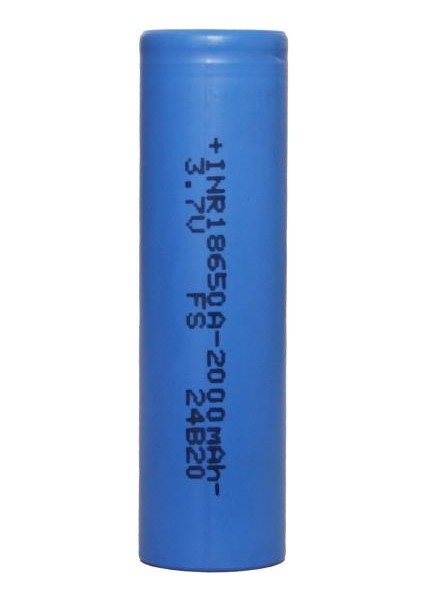 18650 3.7V 2000 Mah 3-C Şarjlı Pil 5'li