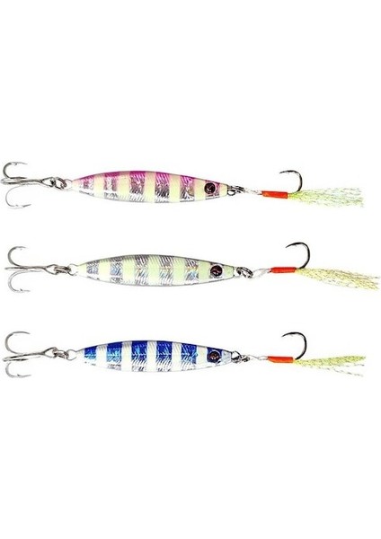 Psycho Sprat Jig 3 Adet Turkish Zebra Mix 8 gr