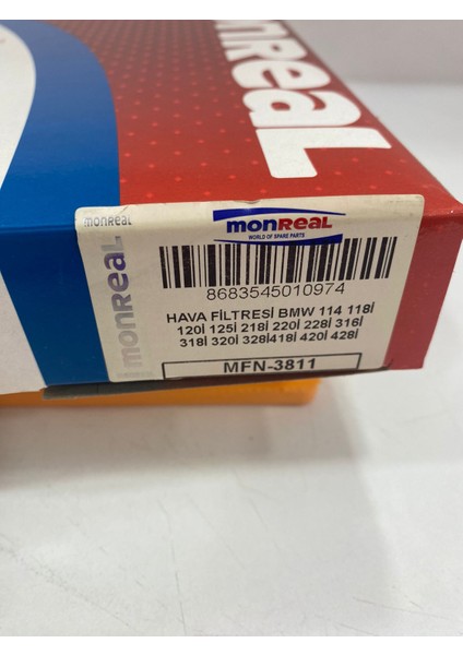 MFN-3811 Hava Filtresi Bmw 114 118İ 120İ 125İ 218İ 220İ 228İ 316İ 318İ 320İ 328İ 418İ 420İ 428İ fırsatları