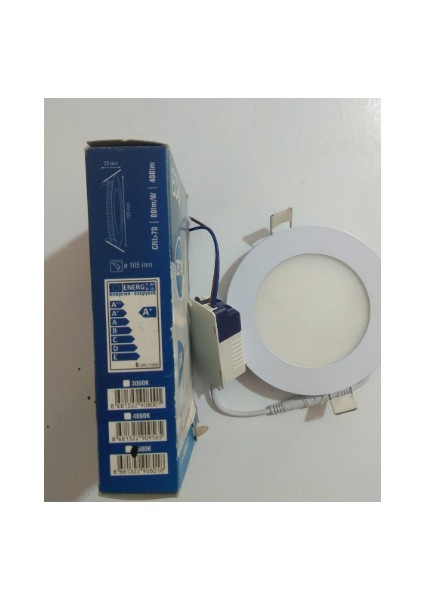 ZE734 6W 6500K LED Panelarmatür