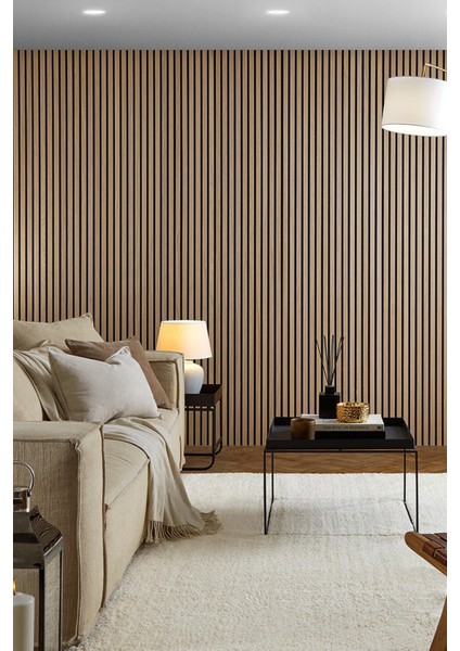 Mdf Akustik Duvar ve Tavan Kaplama Paneli - 100 x 280 cm fiyatları