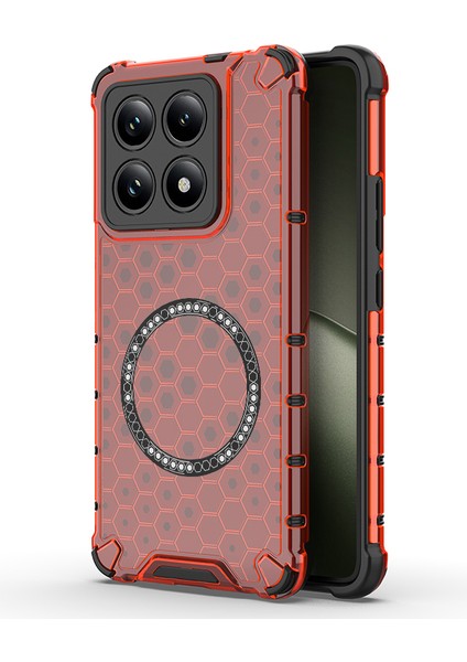 Xiaomi 14T Tasarım Tpu+Pc Telefon Kılıfı Magsafe ile Uyumlu (Yurt Dışından)