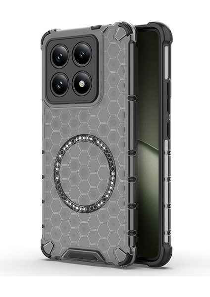 Xiaomi 14T Tasarım Tpu+Pc Telefon Kılıfı Magsafe ile Uyumlu (Yurt Dışından)